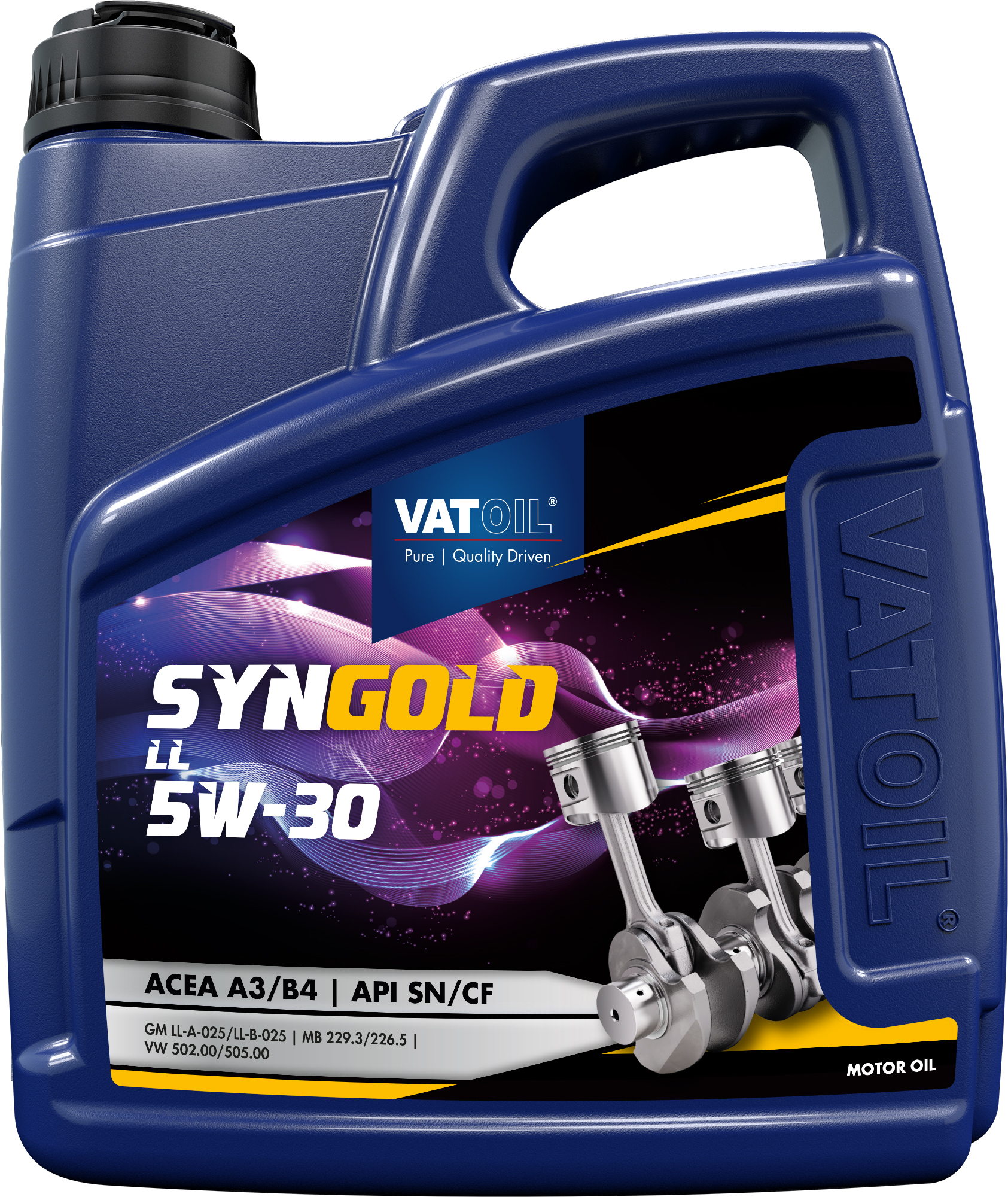 Олива моторна VATOIL Syngold LL 5W-30 4 л (50017)